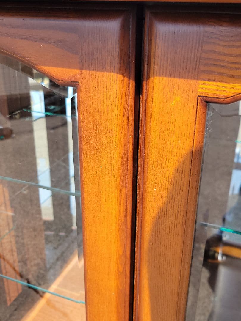 さやか様専用 三陽家具工業 アドリア S-6 木製キャビネット 飾り棚