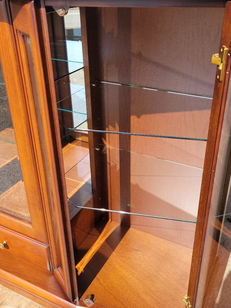 さやか様専用 三陽家具工業 アドリア S-6 木製キャビネット 飾り棚