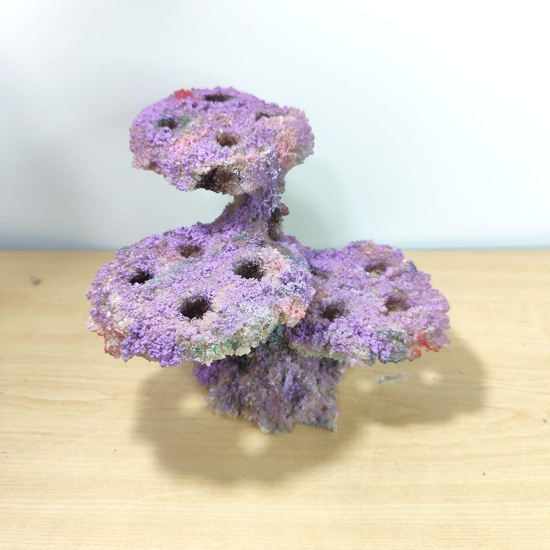 プラグ穴付き アク抜き不要人工ライブロック 海水水槽 レプリカ