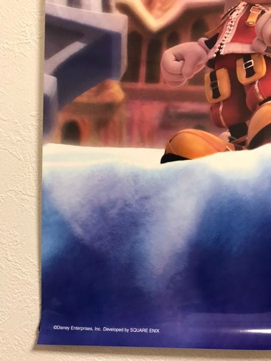 希少！キングダムハーツ2 マスターピース 販促ポスター KHポスター 4