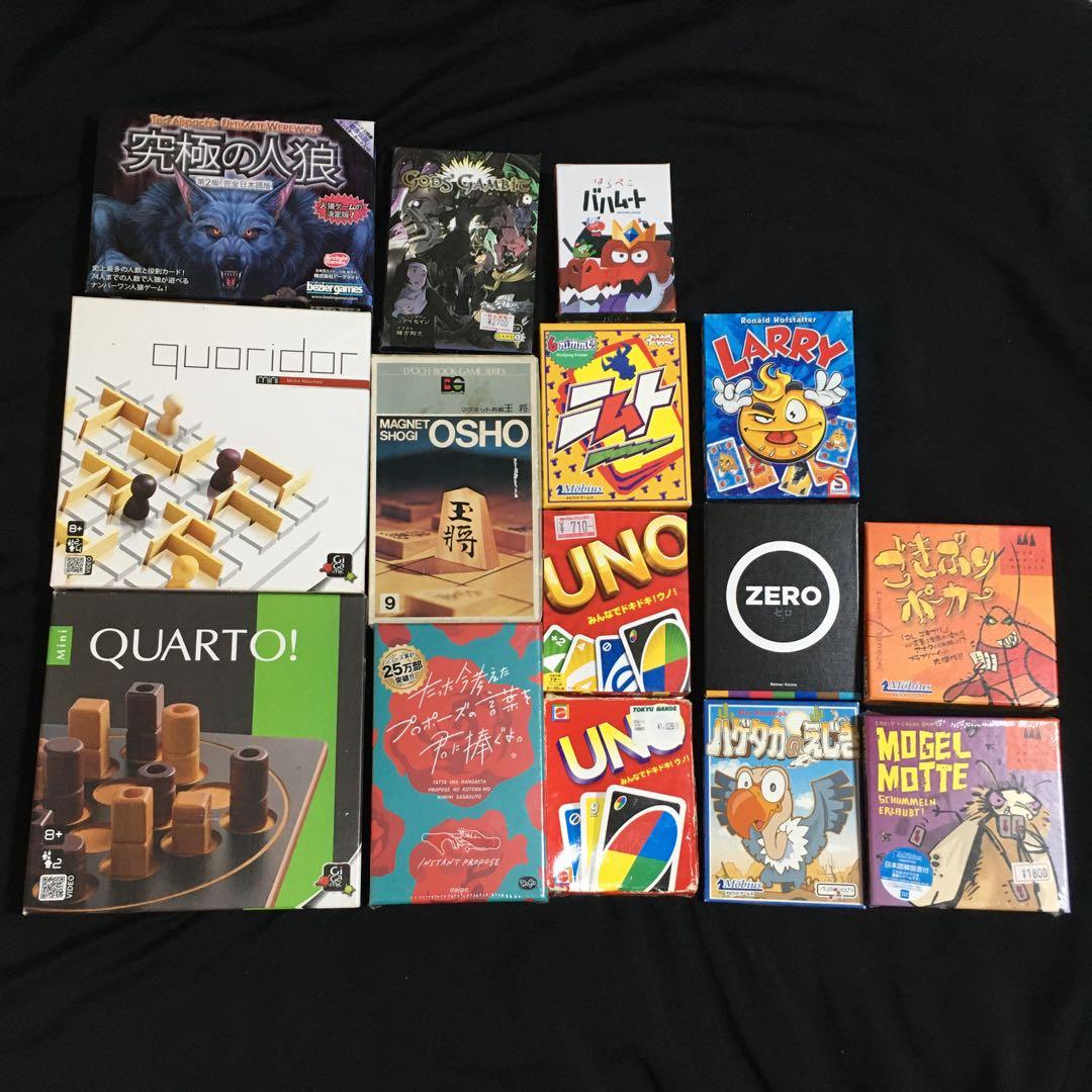 18種 ボードゲーム・カードゲームまとめ売り ジャンク 中古品
