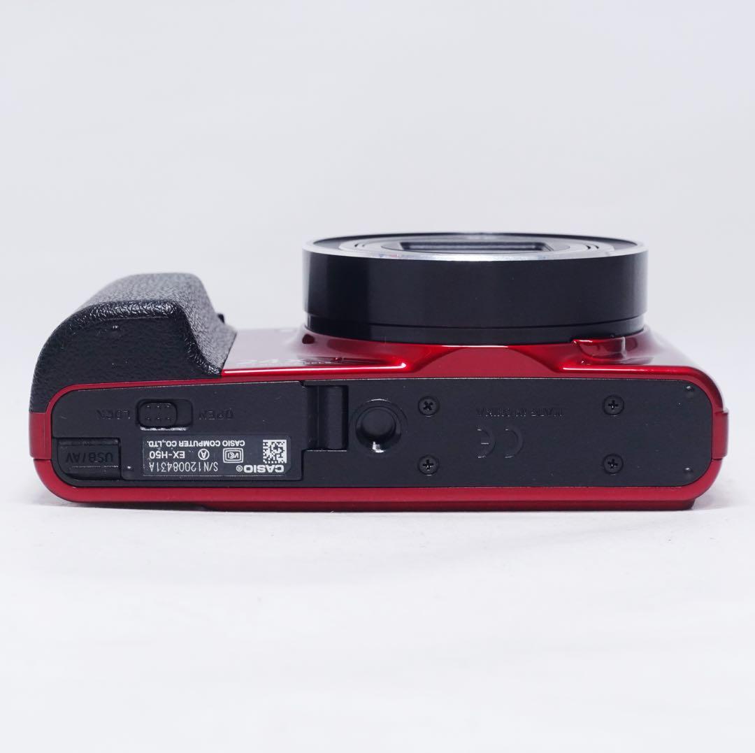 極美品 動作確認済み CASIO EXILM EX-H50 レッド コンデジ - メルカリ