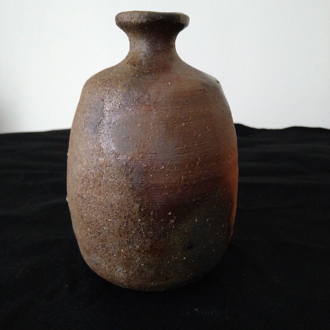 酒器の神様　中村六郎　名品　備前焼徳利