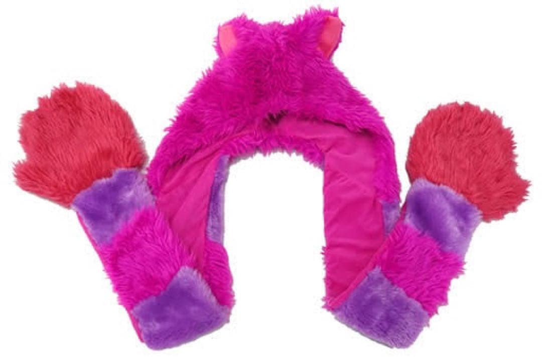 ディズニー チシャ猫 マフラーキャップ+手袋