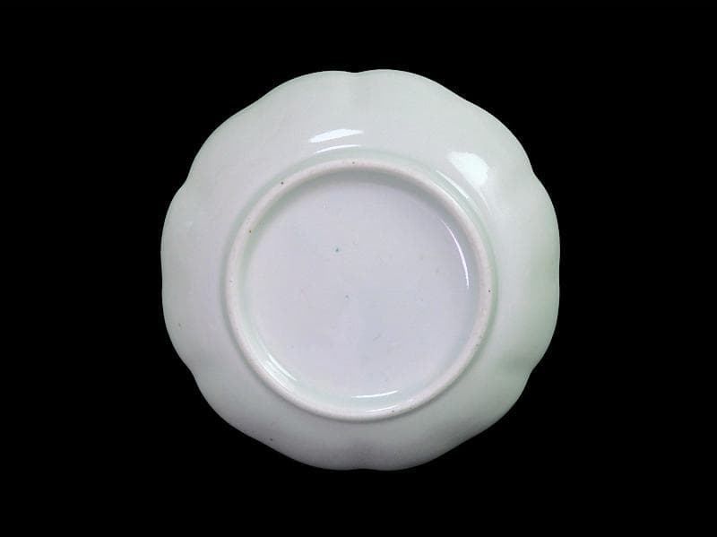 古伊万里 染錦 河骨紋の図 手塩皿 3寸半皿 4枚 D417AS-fbuw - メルカリ