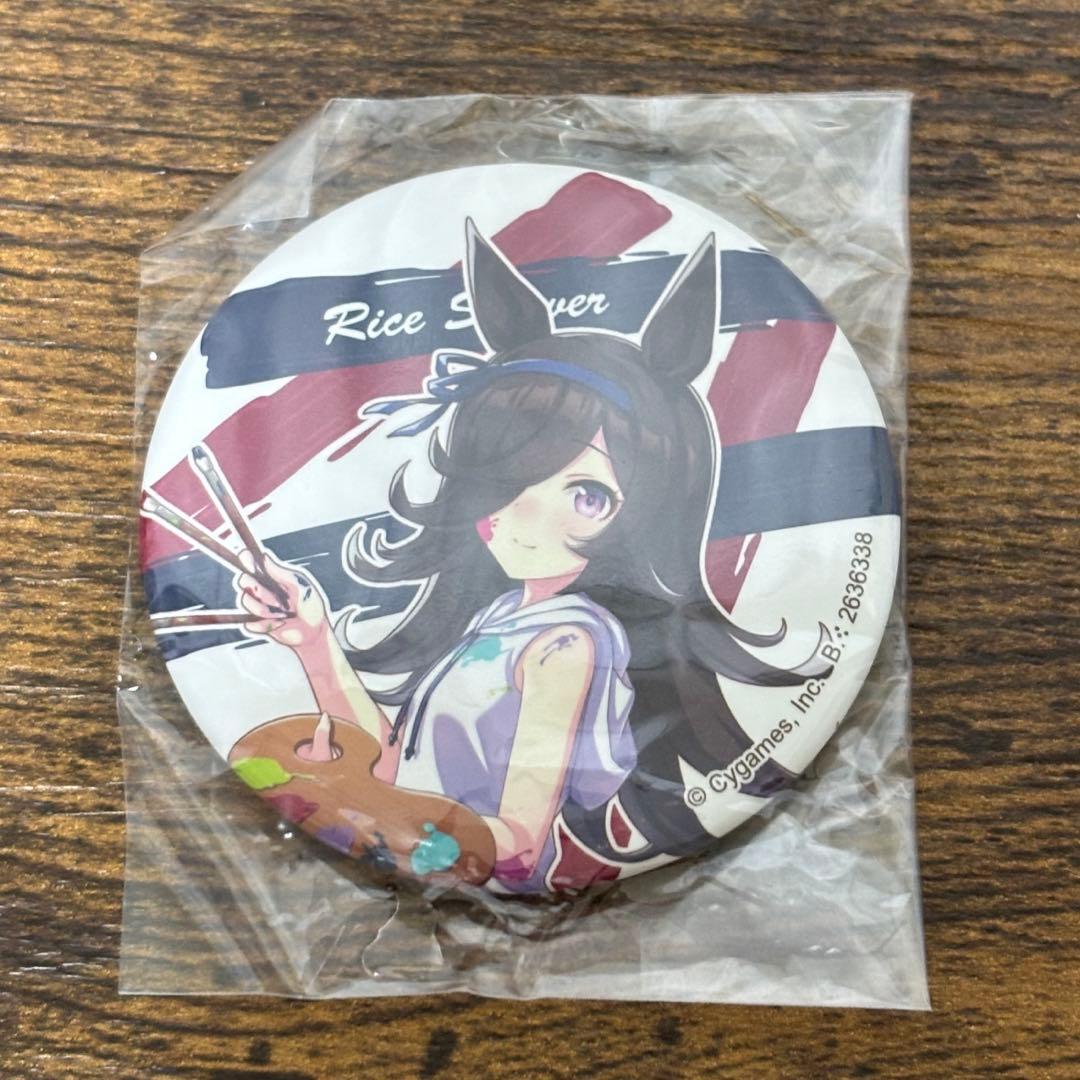 ウマ娘 ライスシャワー ペインタースタイル namco限定缶バッジ - メルカリ