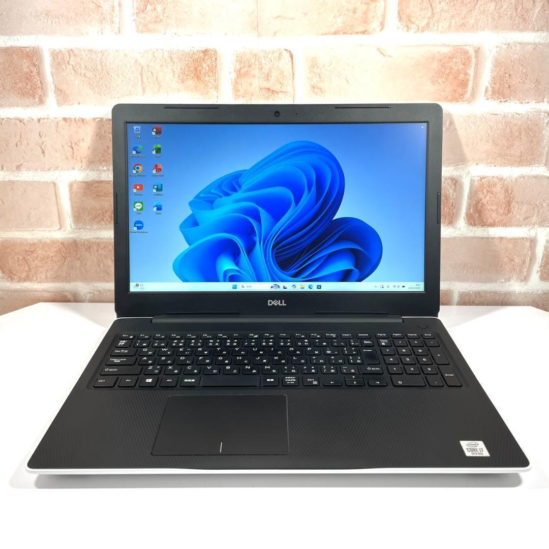 ☆希少PC☆ホワイト 第10世代Corei7 SSD512GB DELL QQ3 - メルカリ