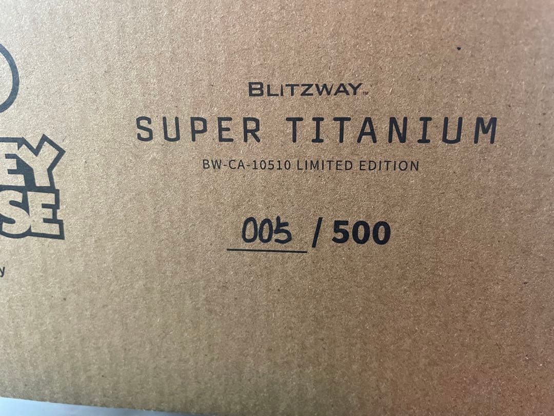 BLITZWAY ディズニー 100周年ミッキー 世界限定500体 チタン製