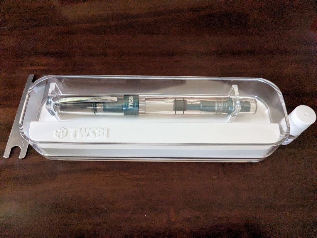 ツイスビー万年筆 ダイヤモンドALRプルシアンブルー 字幅EF - メルカリ