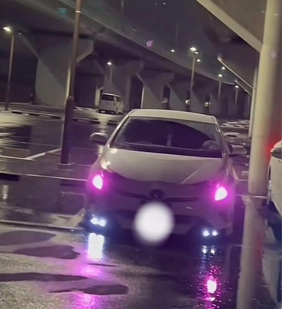 50プリウス ウインカーポジション ピンク 【ポン付け】 配線加工済み