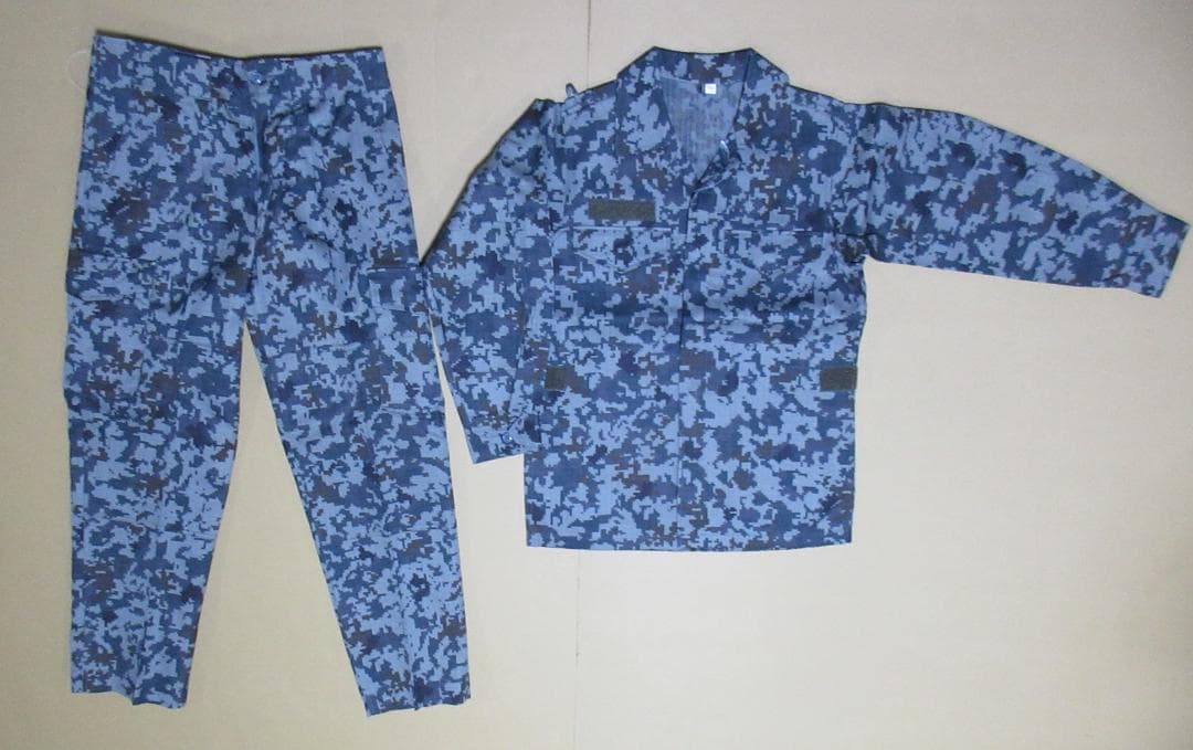 5A：航空自衛隊デジタル迷彩の迷彩服上下セット（V/Cリップストップ