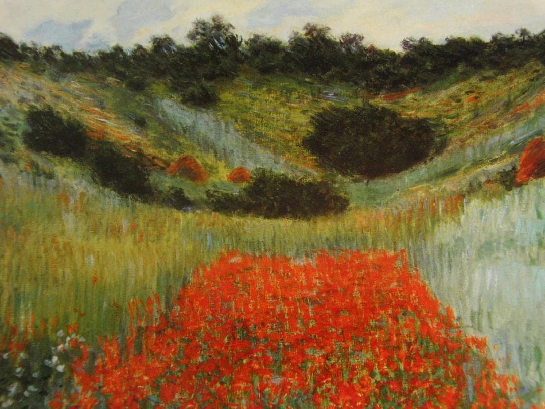 クロード・モネPoppy Field in a Hollow near Give