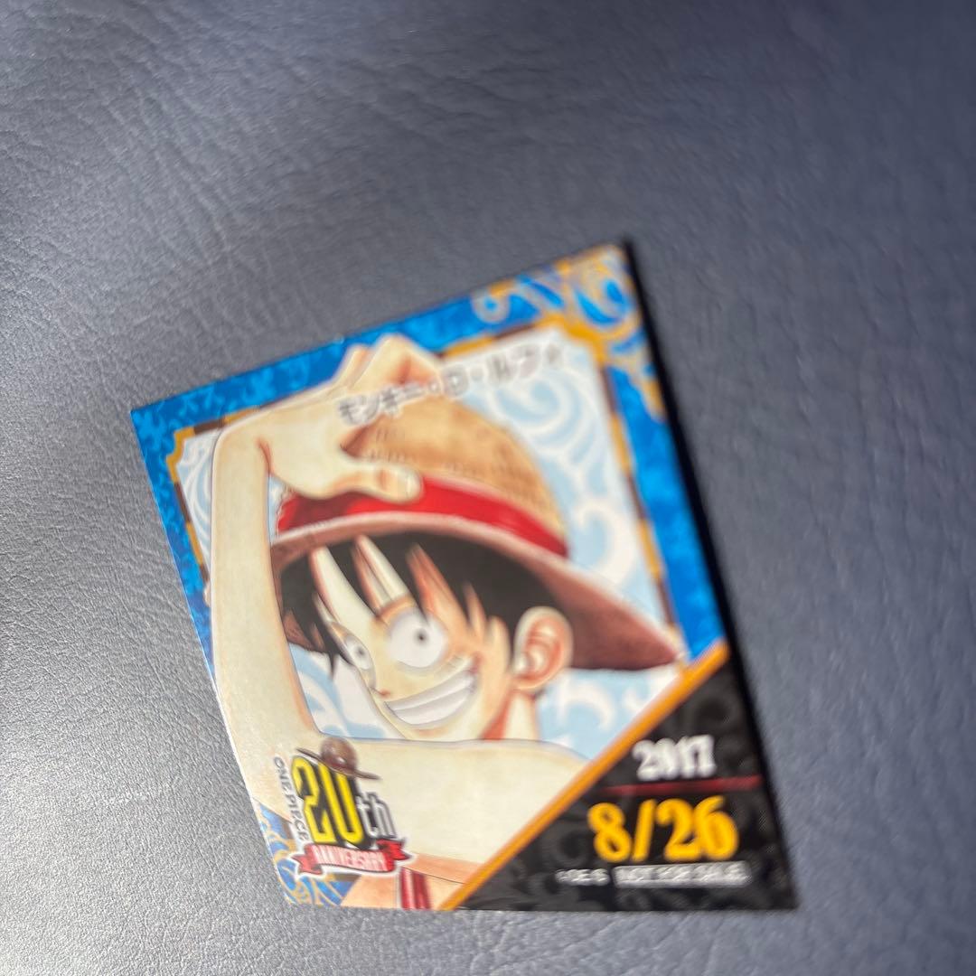 麦わらストア 365日 ステッカー 誕生日 バースデー ルフィ ワンピース