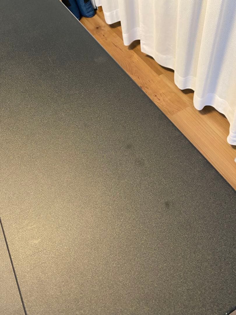 Bauhütte（バウヒュッテ）昇降式スリムデスク スライダー付き ミドルタイプ