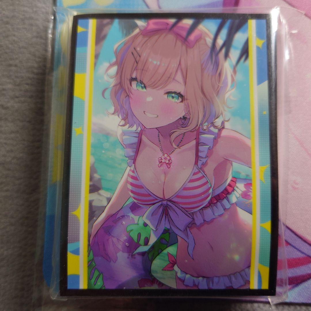 α2 ぶいすぽっ！ 浮き輪&水着 胡桃のあ スリーブ&プレイマット