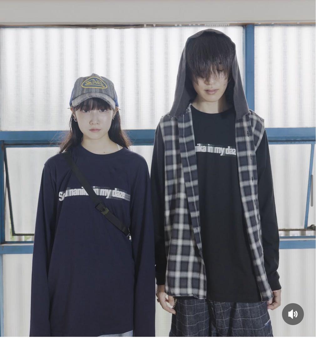 Age Factory ロングTシャツ ネイビー L