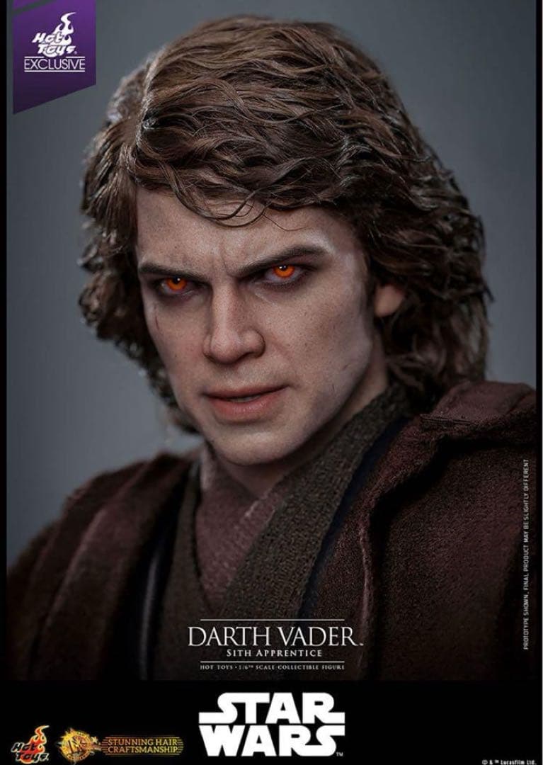 ホットトイズ ダース・ベイダーアナキン・スカイウォーカー アルチザン