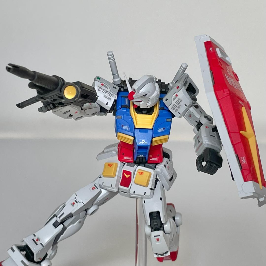 完成品　3体セット　RG 1/144 RX-78-2 ガンダム Ver.2.0