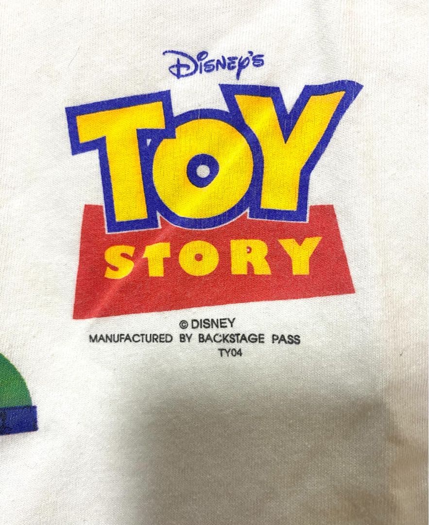 トイストーリー　vintageTシャツ XL BACKSTAGEPASS