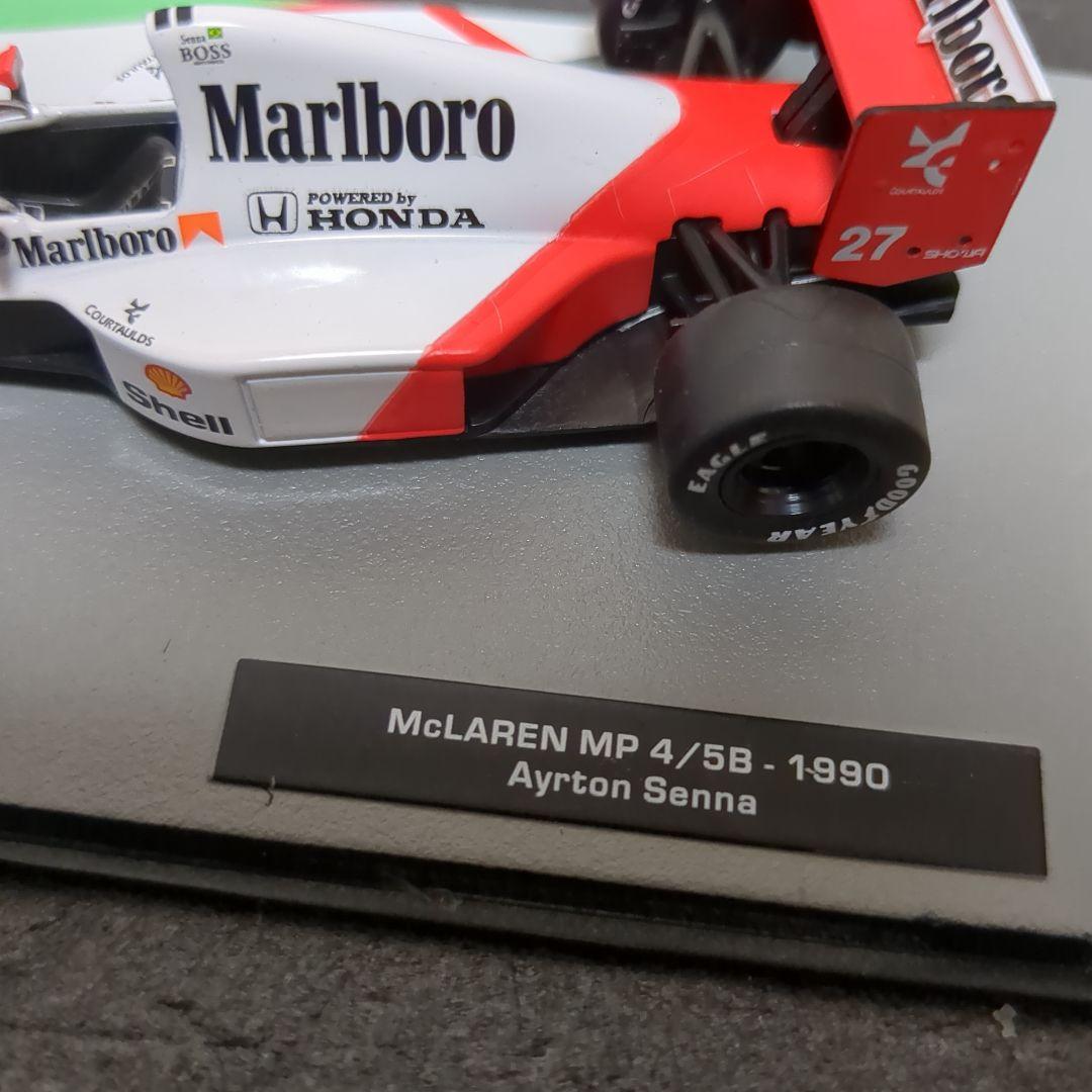 マクラーレン　ホンダ　MP4/5B マルボロ仕様　セナ　F1マシンコレクション