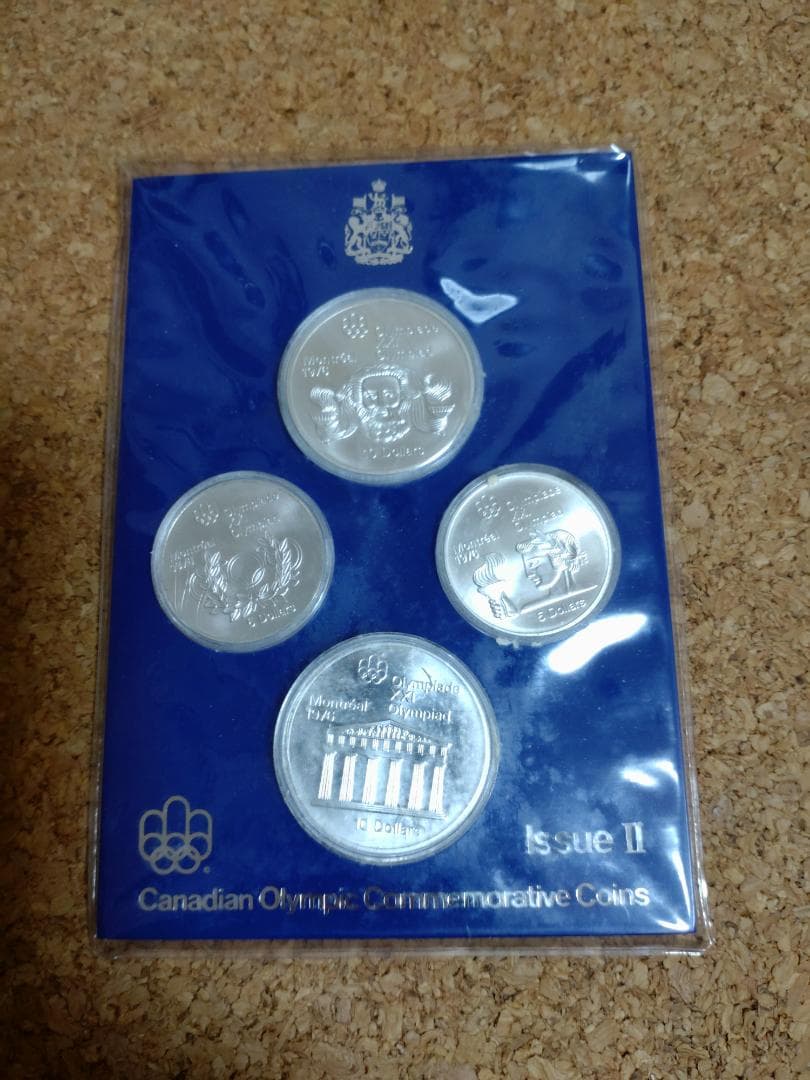 カナダモントリオールオリンピック記念コイン