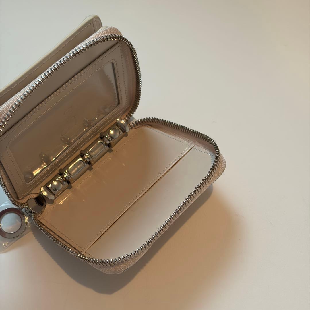 バインダー ウォレット アイボリー 韓国 貯金