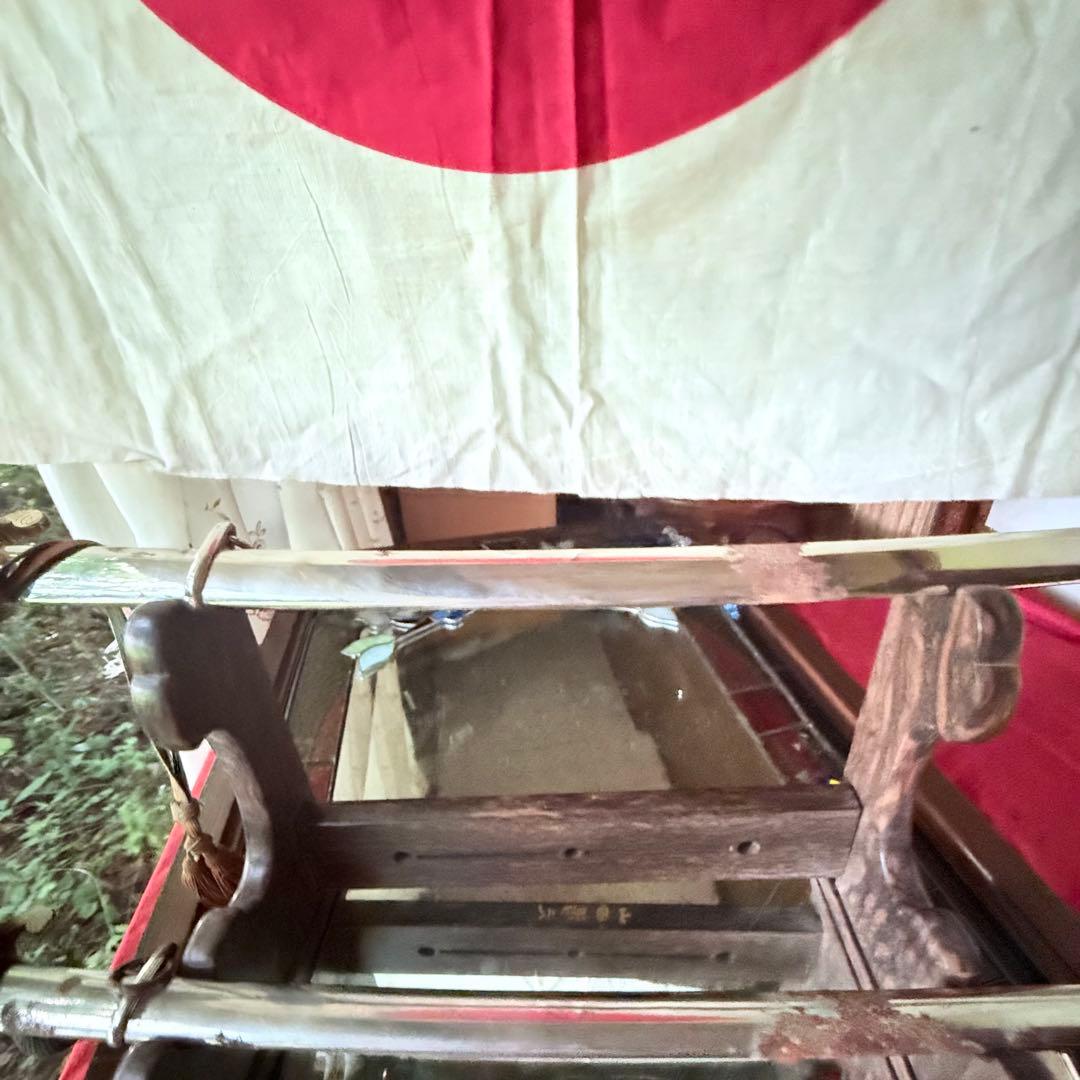 2214様感謝‼️旧日本軍名入模造刀身刀緒付指揮刀軍刀