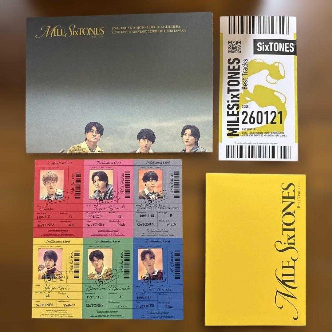 SixTONES「MILESixTONES」特典セット - メルカリ