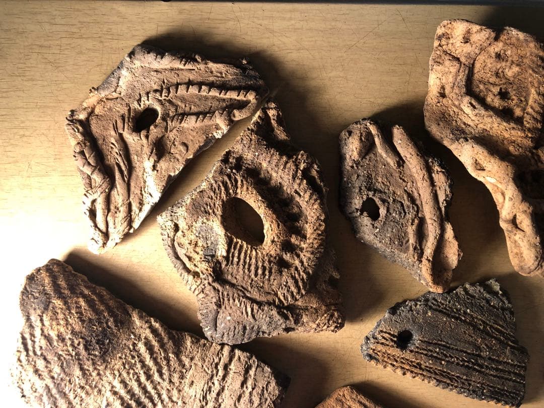 土器の欠片 縁の部分 No.660」です。