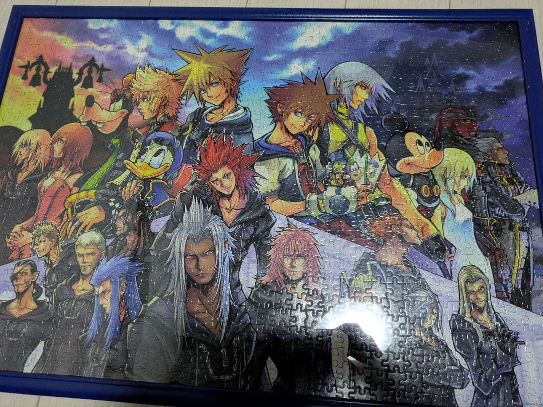 ディズニー キングダムハーツ ジグソーパズル 3点セット スクエア