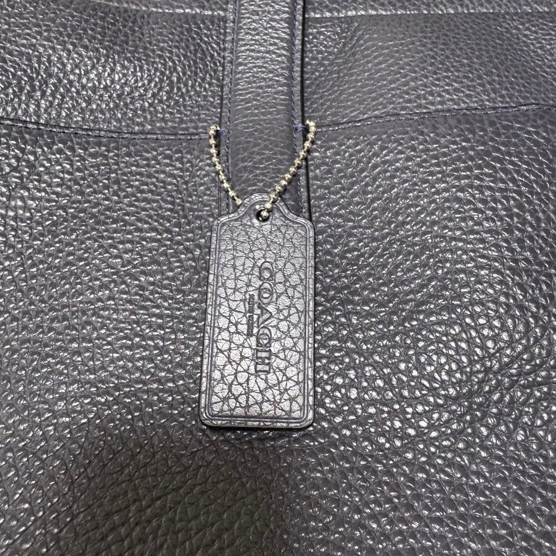 COACH F11319 ハミルトン ペブルドレザー ビジネスバッグ GRY