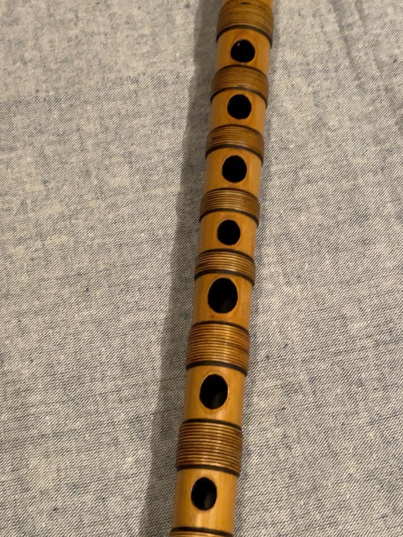 篠笛】蘭情 八本調子 ドレミ調／漆塗 総巻 - メルカリ
