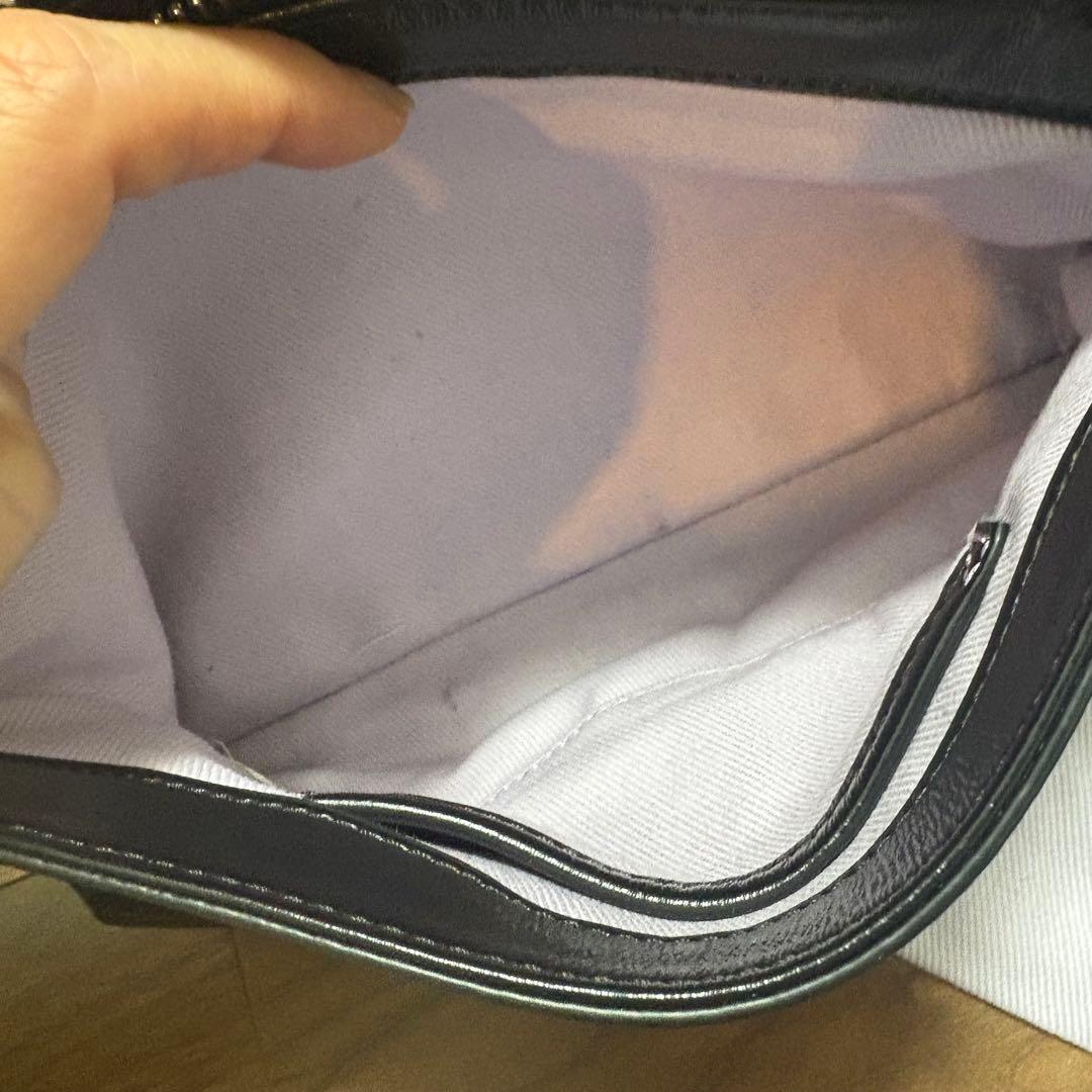 Vunque ブンク　韓国　ショルダーバッグ　革黒　Occam Doux