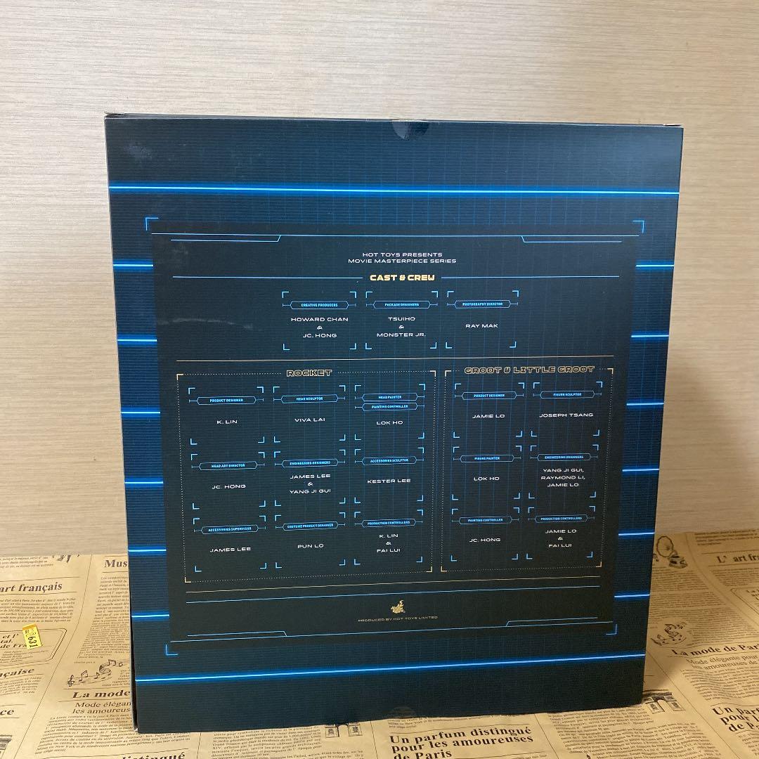 ガーディアンズオブギャラクシー　ホットトイズ　ロケット&グルート