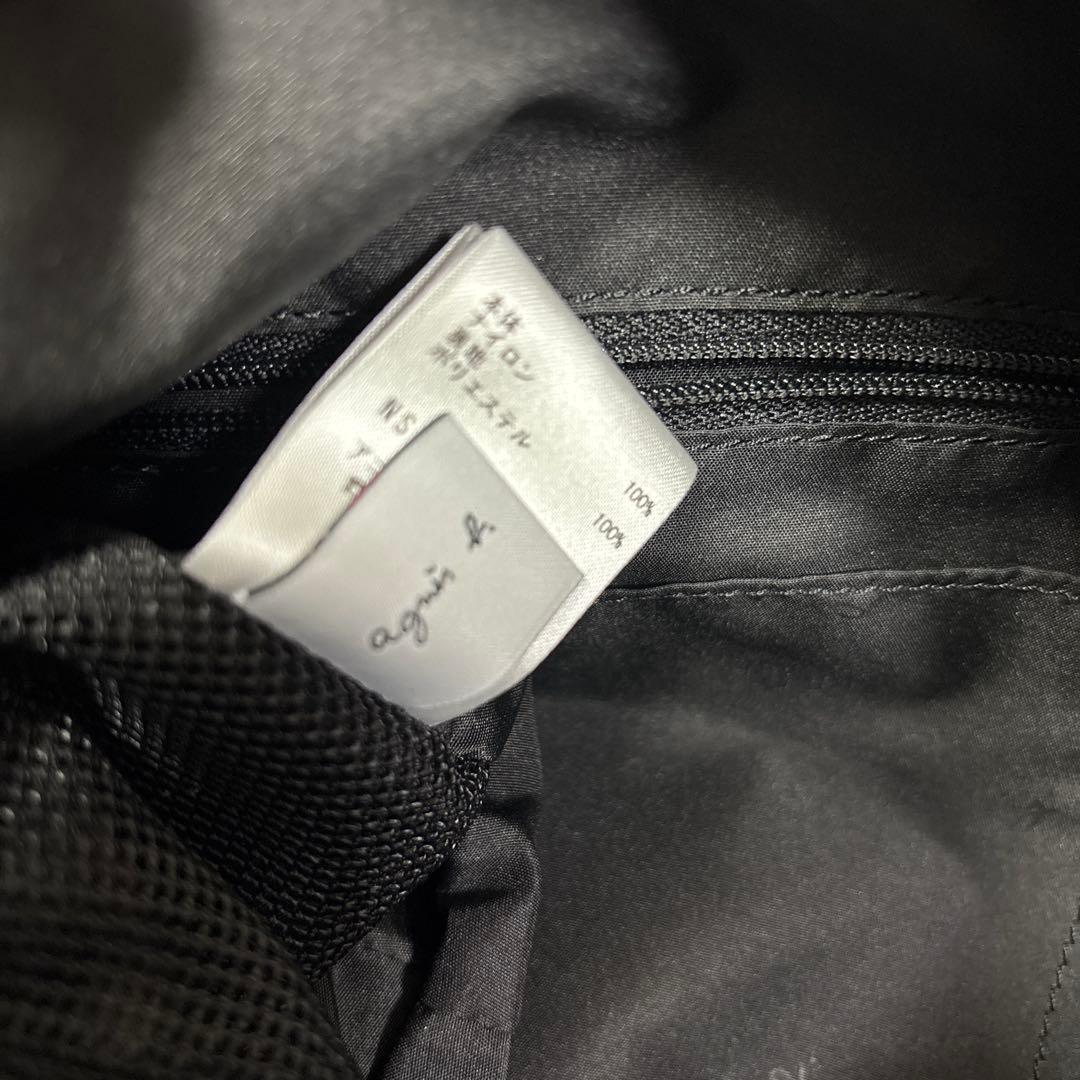 【極美品、未使用品】agnes b. ショルダーバッグ NS24－01 黒