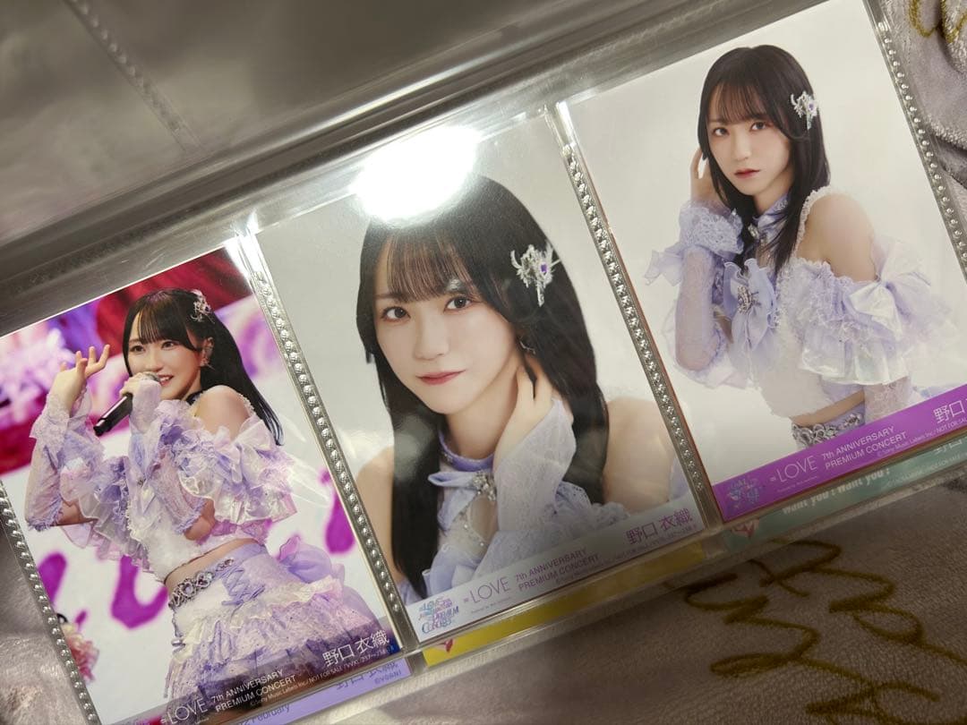 野口衣織 7周年 封入コンプ 工場 直営 店