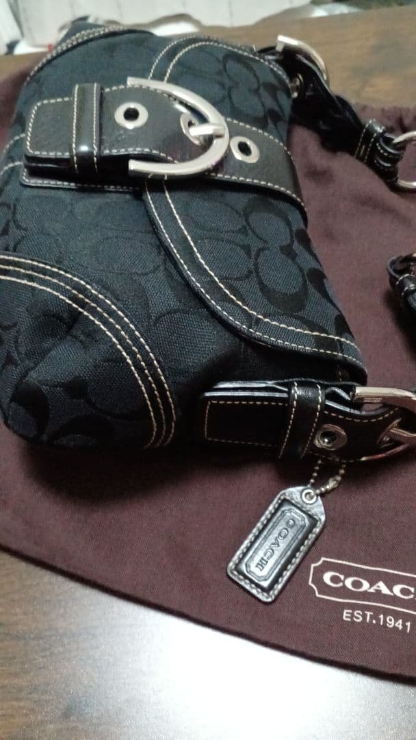 COACH ショルダーバッグ ブラック