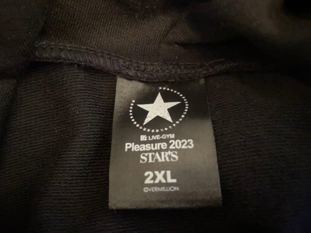 B'zライブグッズ パーカー XLサイズ B'z グッズ】35周年ツアー「B'z LIVE-