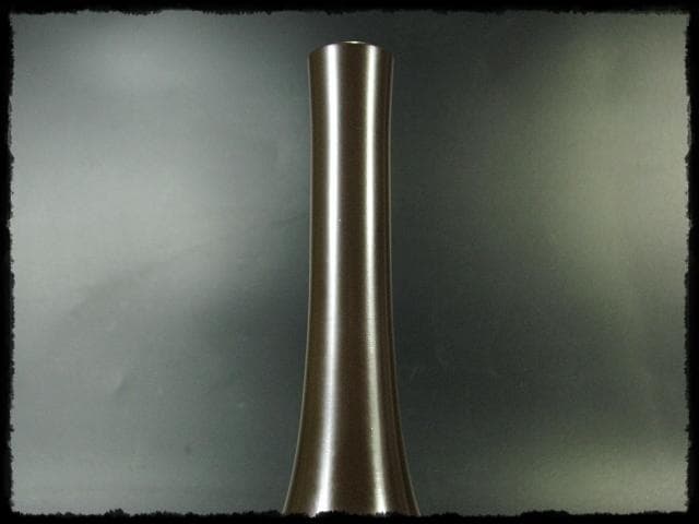 根来 茂昌 唐銅 鶴首 花入 釜師遠州流職方 師香取正彦