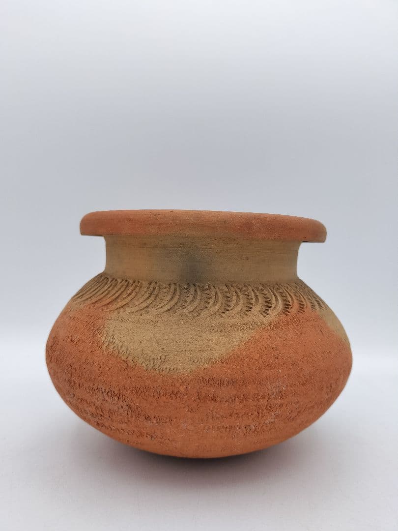 b987 建水 ハンネラ写 山崎宗元 木箱 茶道具 古物