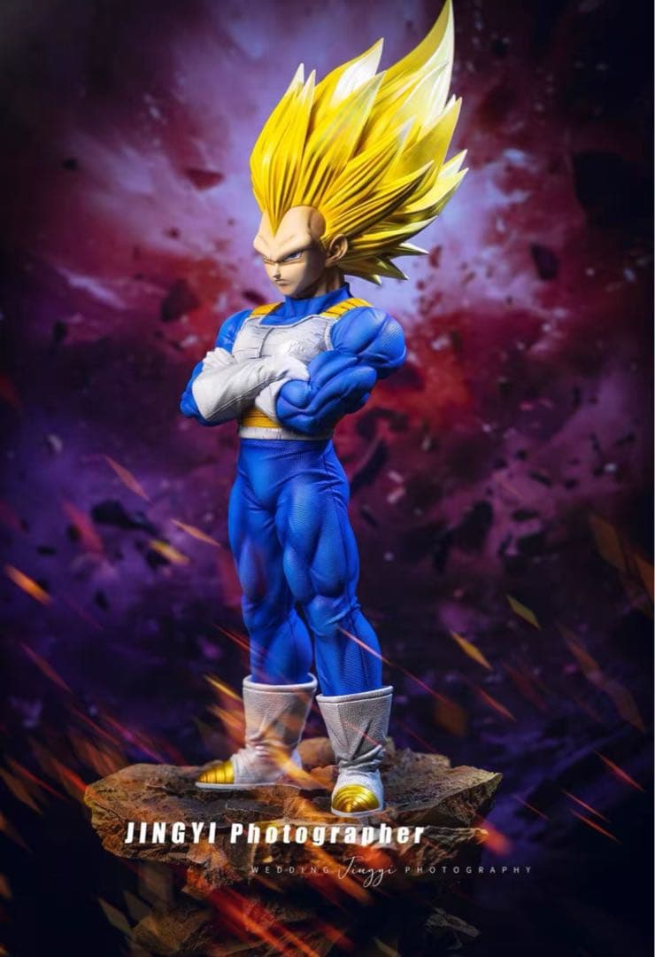 ドラゴンボール ベジータ ガレキ ガレージキット スタチュー X⑧⑧