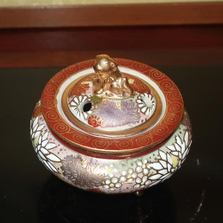 九谷焼 豆香炉 豪華絢爛 本金金花詰 新品未使用 - メルカリ