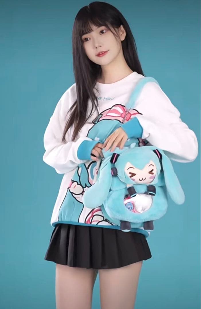 初音ミク 海外限定bilibili 萌羽moeyu バックパック 痛バッグ