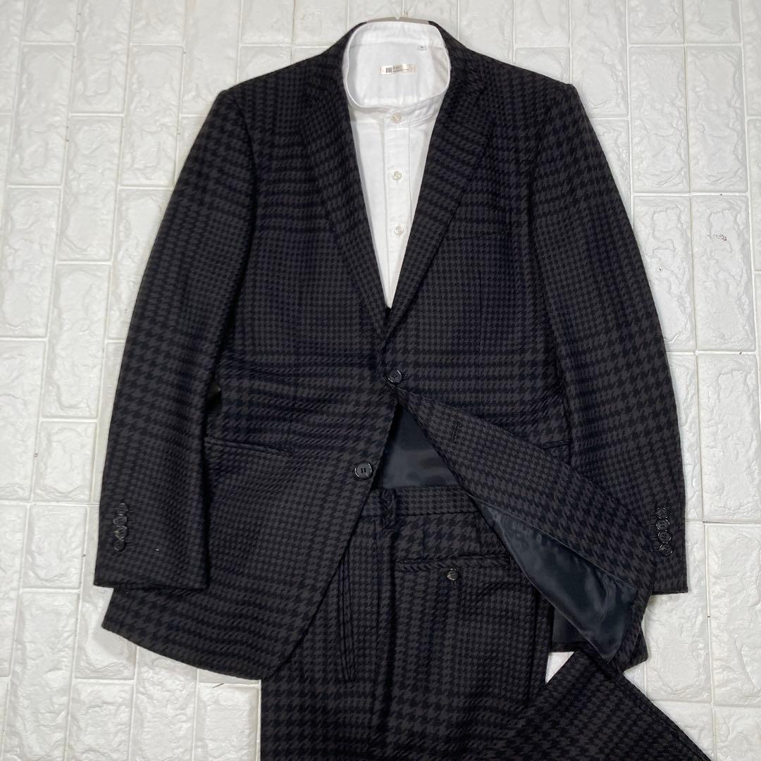 バーナード・リーチ 肉筆【巡礼】 色紙 墨画 裏に濱田晋作、極め有り