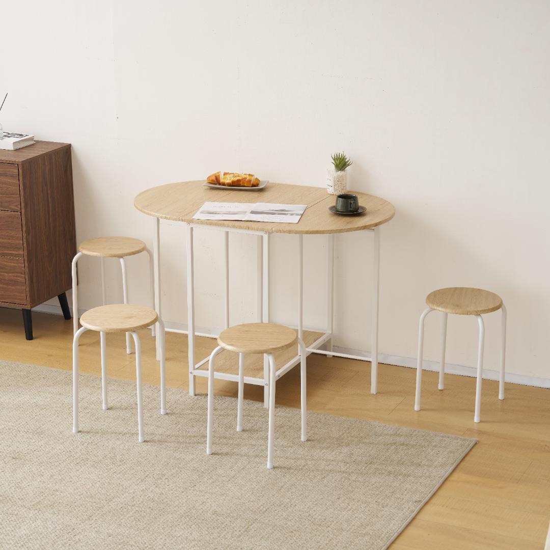 赤字価格4人用ダイニング 5点セット ダイニングテーブル　オシャレNATURAL