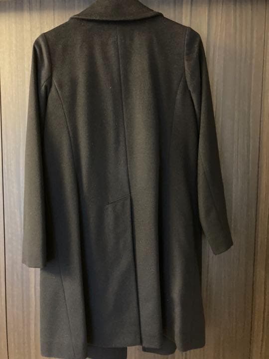 マッキントッシュフィロソフィー コート カシミヤ100% 36 黒 2024