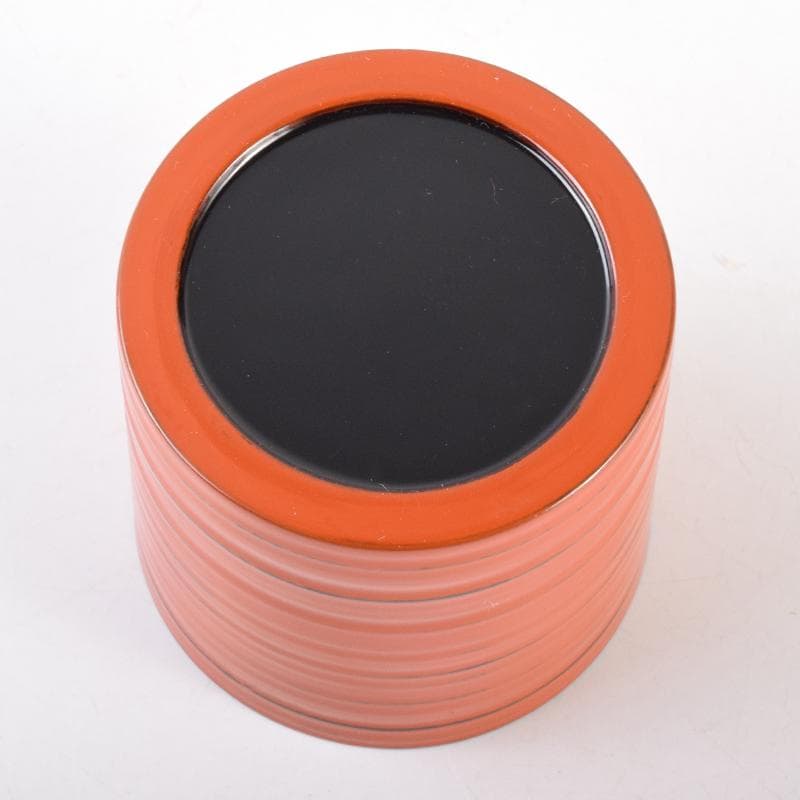 茶道具　久世宗春作　根来塗　金輪寺　棗　共箱　V　7007