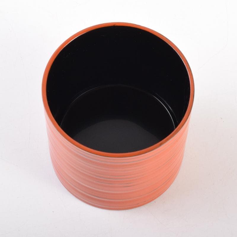 茶道具　久世宗春作　根来塗　金輪寺　棗　共箱　V　7007