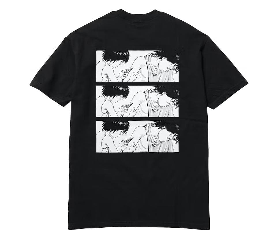 SUPREME アニメグラフィック Tシャツ ブラック AKIRA XL