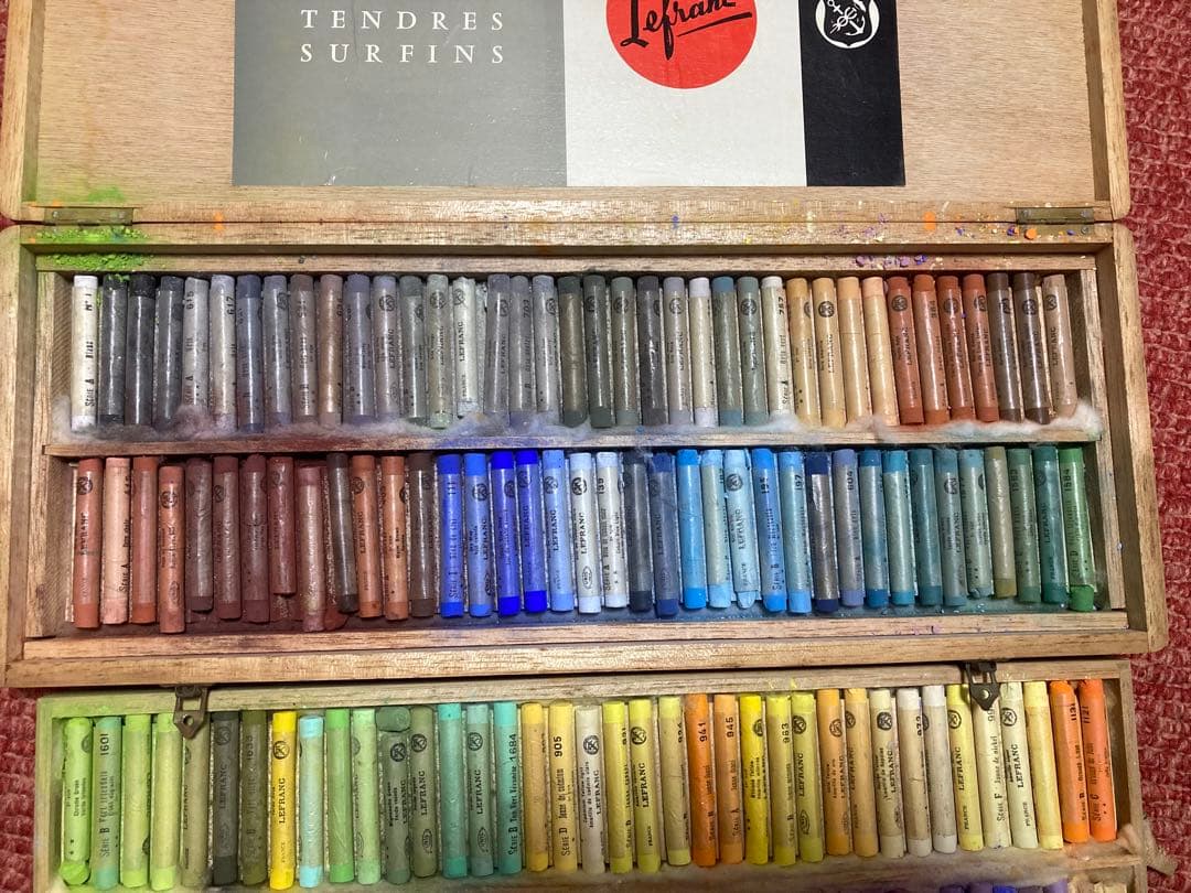 Lefranc Pastels Tendres Surfins フランス製